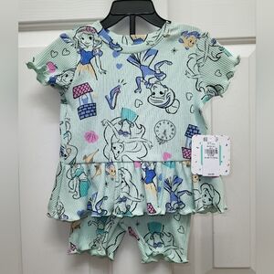 NWT Disney Princess Baby Girl Set Size 6-12M